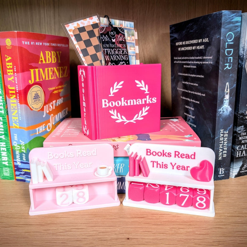 Cute “Books Read This Year” Counter