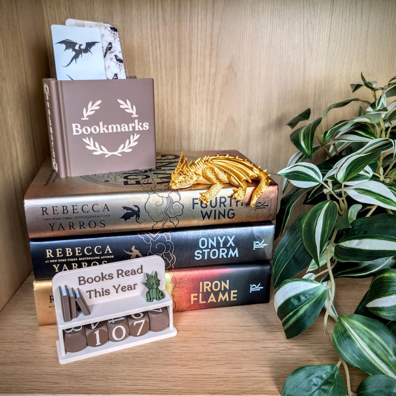 Cute “Books Read This Year” Counter