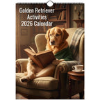 Golden Retriever dog Calendar - Daily Activities