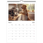 Golden Retriever dog Calendar - Daily Activities