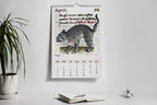 Weird cats in renaissance Wall Calendar