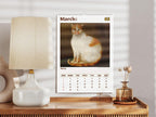Weird cats in renaissance Wall Calendar