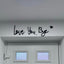 NEW YEAR Special Price Bye Love You Wooden Script Sign Hallway Home Door