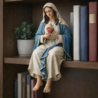 Handcrafted Jesus Figurine Serene Desk Companion