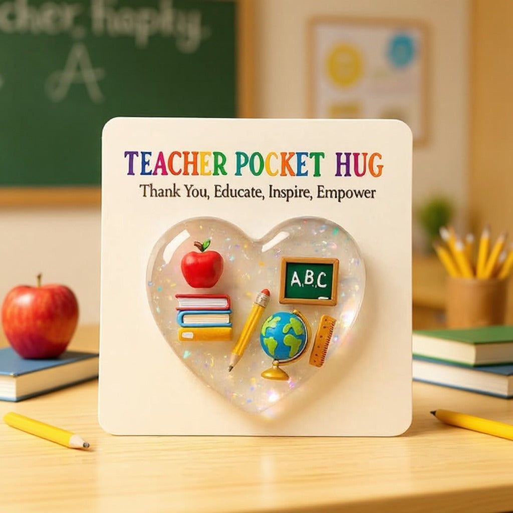 Teacher Pocket Hug Keepsake: A Tiny, Heartfelt Thank You for Your Favorite Educator
