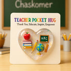Teacher Pocket Hug Keepsake: A Tiny, Heartfelt Thank You for Your Favorite Educator