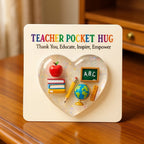 Teacher Pocket Hug Keepsake: A Tiny, Heartfelt Thank You for Your Favorite Educator