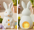 Easter Hollowed Rabbit Candle Holder