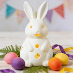 Easter Hollowed Rabbit Candle Holder