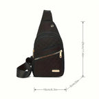 Small Crossbody Sling Bag – Lightweight Travel Daypack