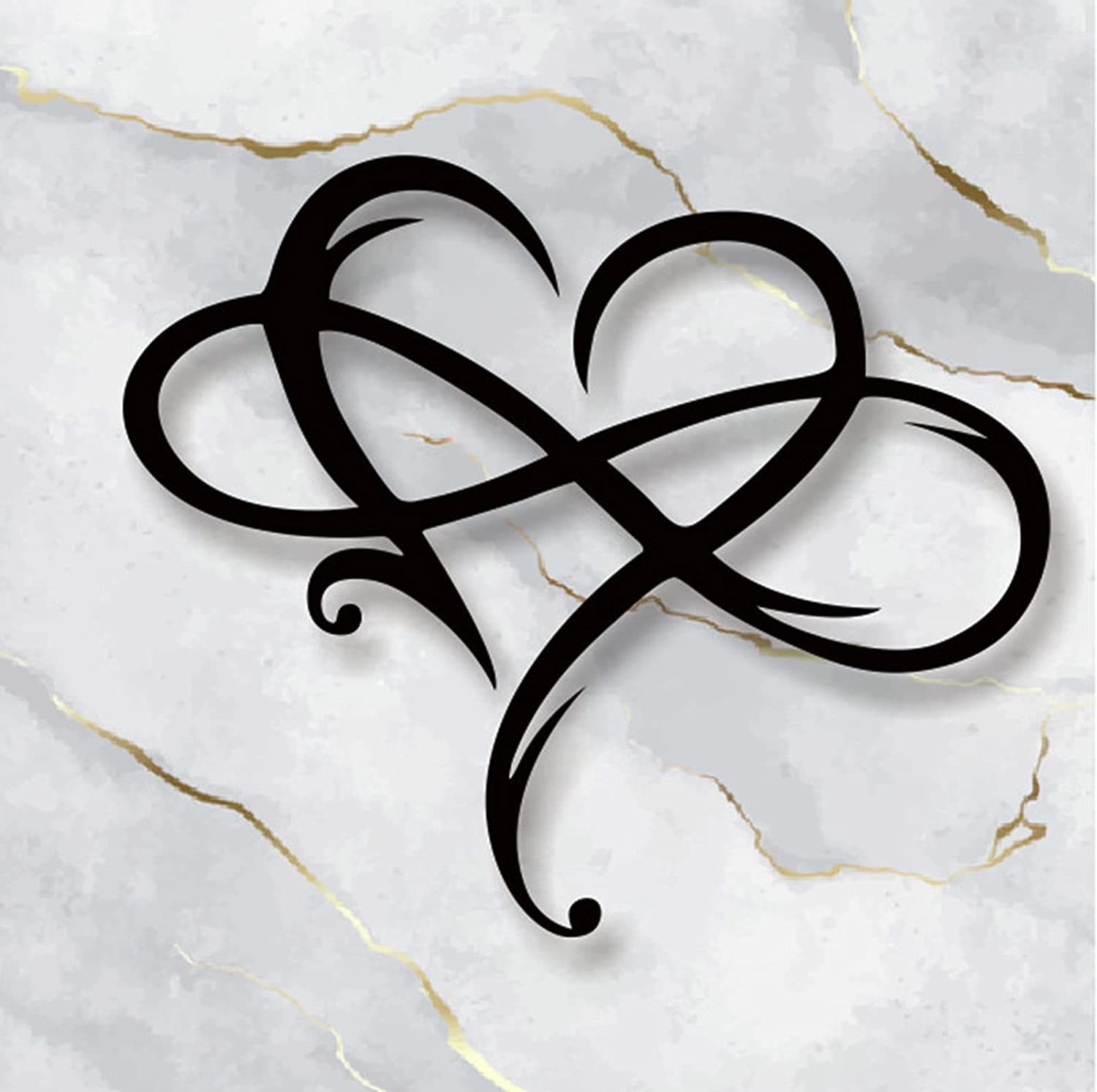 Ideal Gift - Infinity Heart Wall Decoration | Symbol of Eternal Love