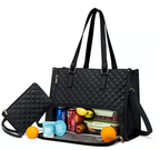 3 in 1 Lunch Tote Bag for Women Free Matching Wallet