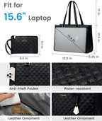 3 in 1 Lunch Tote Bag for Women Free Matching Wallet