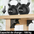 Limited 50% Discount Heavy Duty Folding Table Leg Brackets with Self-Locking Hinges