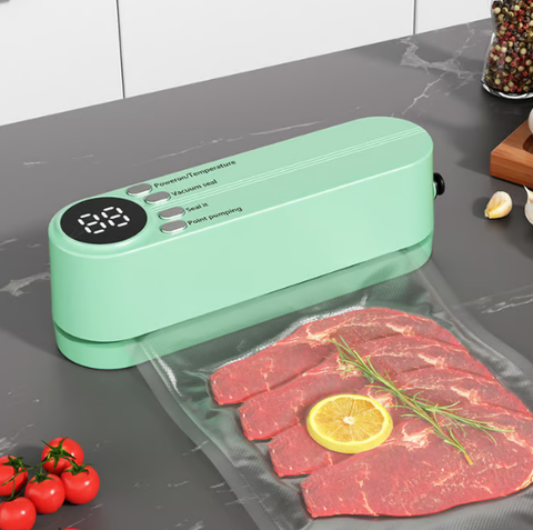Keep Your Food Fresh Mini Wireless Vacuum Sealer