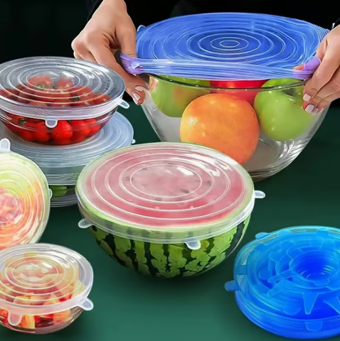 Sale Adpartner Silicone Lids for Food Storage