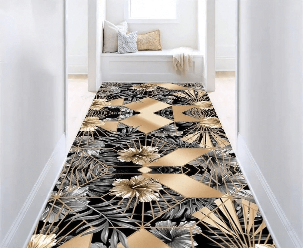 【 50% discount】Cut-out 3D carpet with floral flooring