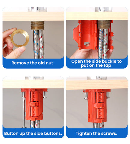 Faucet Fixed Quick Fit Lock Nut