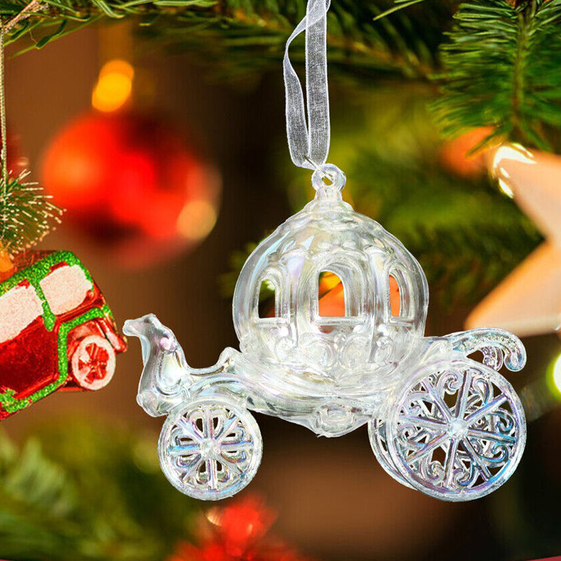 Christmas Clear Seven Colorful Decoration Pendant