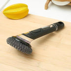 Multi-functional pot washing brush