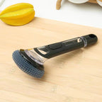 Multi-functional pot washing brush