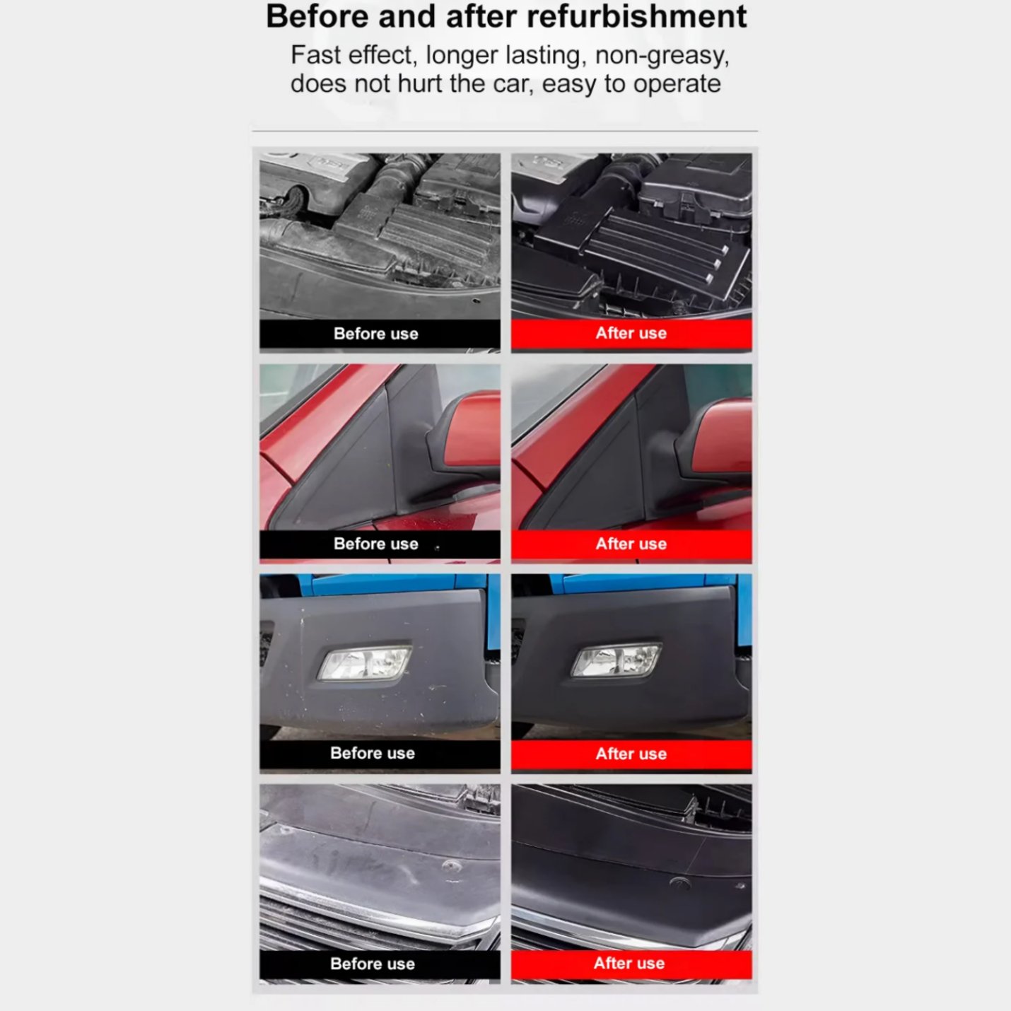 [ Best Gift for Car] Car Interior Leather and Plastic Refinisher