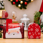 [ Perfect Gift Box] Decor Christmas Cookie Tins Tinplate Candy Boxes