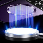 Anti-Peep Double-Sided Glass Magnetic Metal Frame Phone Case For iPhone