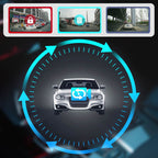 HD tachograph Parking monitor - front and rear video - reversing camera