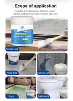 Transparent Polyurethane Waterproof Leak Repair Coating