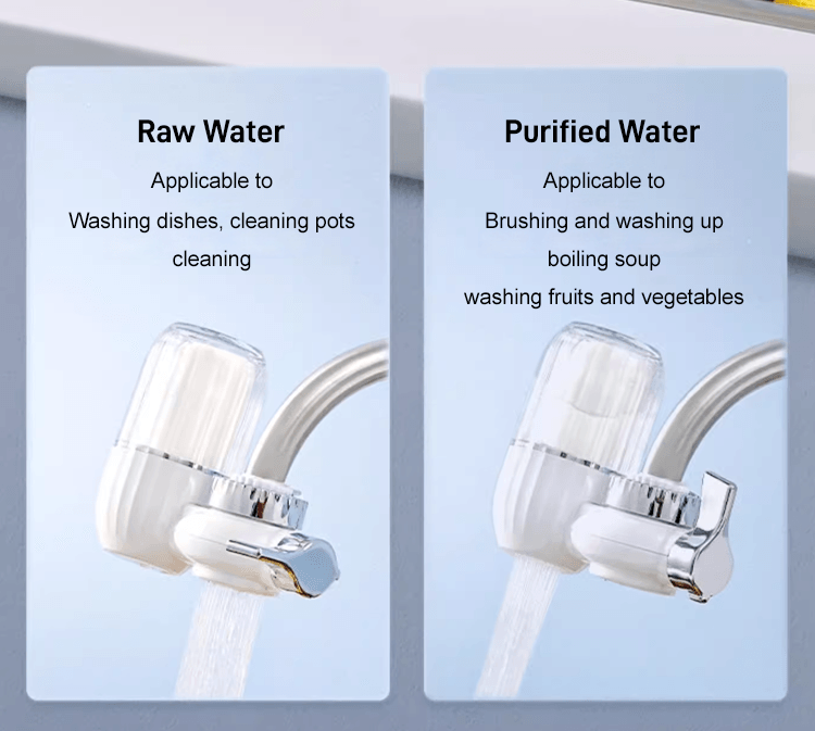 Layer Filtration Radiation Faucet Water Purifier