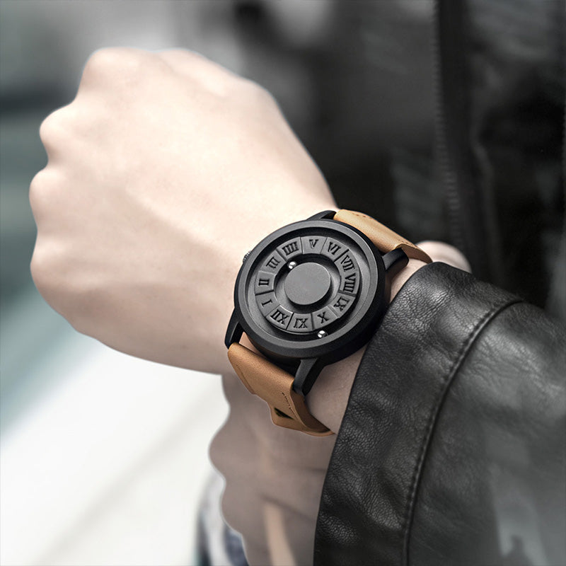 Dark Warrior Magnetic Levitation Watch