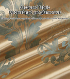 Nice gift European Luxury Satin Jacquard 4-Piece Bedding Set
