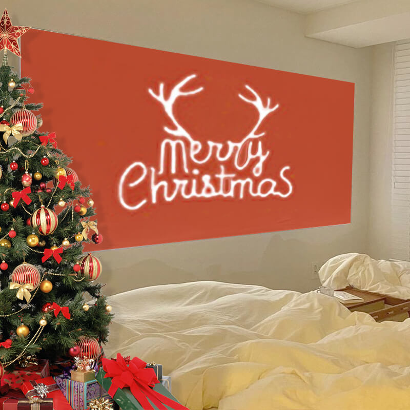 Nice gift Halloween and Christmas atmosphere light projector
