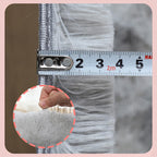 Nice gift*Gradient Color Plush Floor Mat