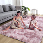 NOW! Gradient Color Plush Floor Mat