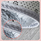 NOW! Gradient Color Plush Floor Mat