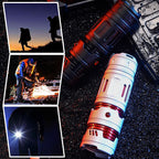 Funny Gift - Multi-Functional Spiral Decompression Mini Bright Flashlight