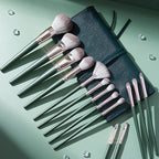 Early Christmas discount 14 Pieces Portable Makeup Brush Set
