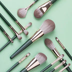Early Christmas discount 14 Pieces Portable Makeup Brush Set
