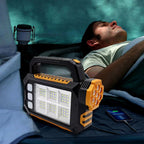 Multi-Functional Solar Rechargeable Floodlight