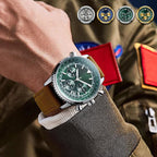 （Best seller） Men's Multifunction Chronograph Waterproof Date Analog Quartz Watch