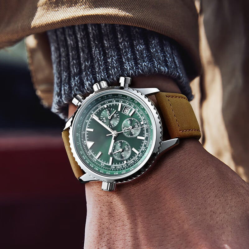 （Best seller） Men's Multifunction Chronograph Waterproof Date Analog Quartz Watch