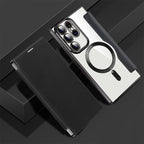 New leather textured flip mobile phone case for Samsung