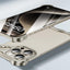 Free lens film Special-Shaped Metal Corner Pad Anti-Fall Phone Case for iPhone
