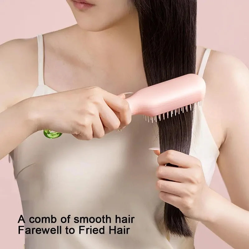 NEW Self-Cleaning Anti-Static Massage Comb