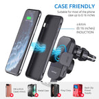 Promotion Auto-Clamping 15W Fast Charging Wireless Car Charger