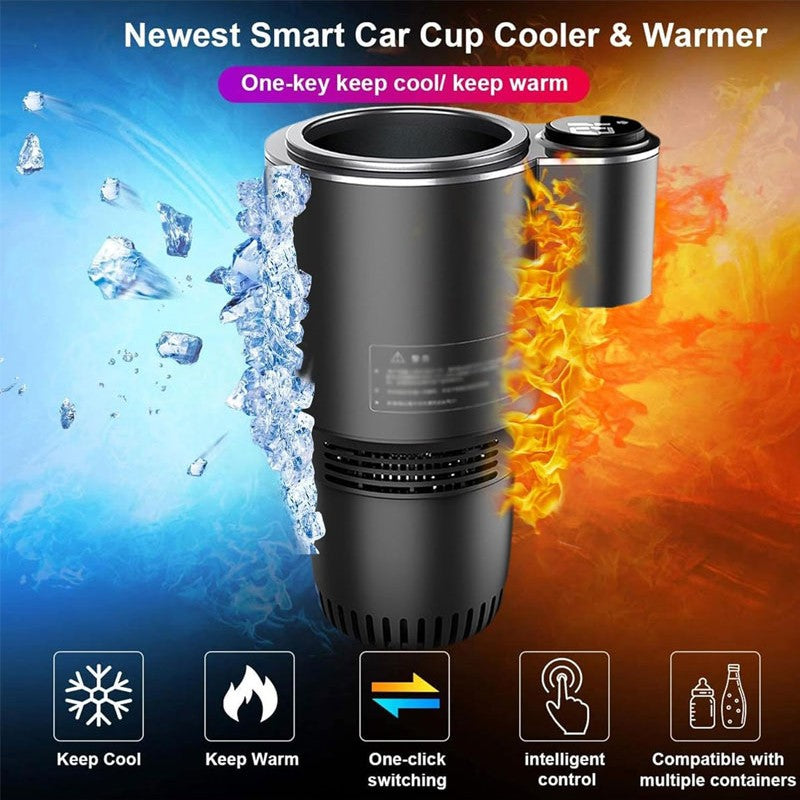 Last 5 Days Sale 50% 2 in 1 Smart Car Mug Cooling Heater