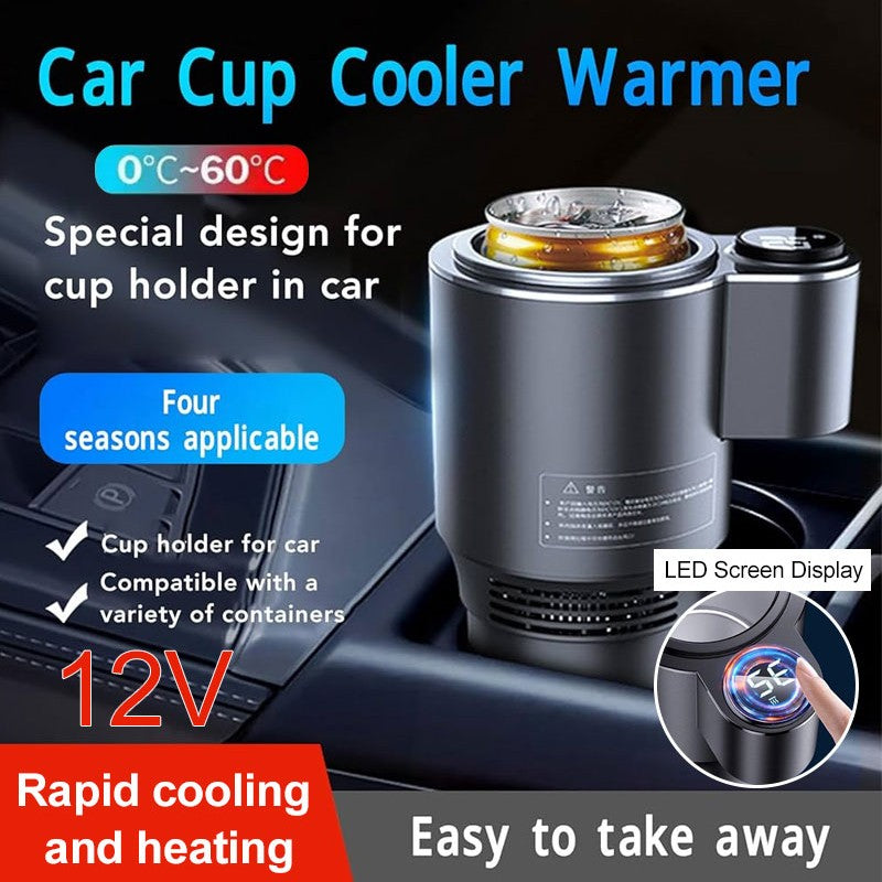 Last 5 Days Sale 50% 2 in 1 Smart Car Mug Cooling Heater
