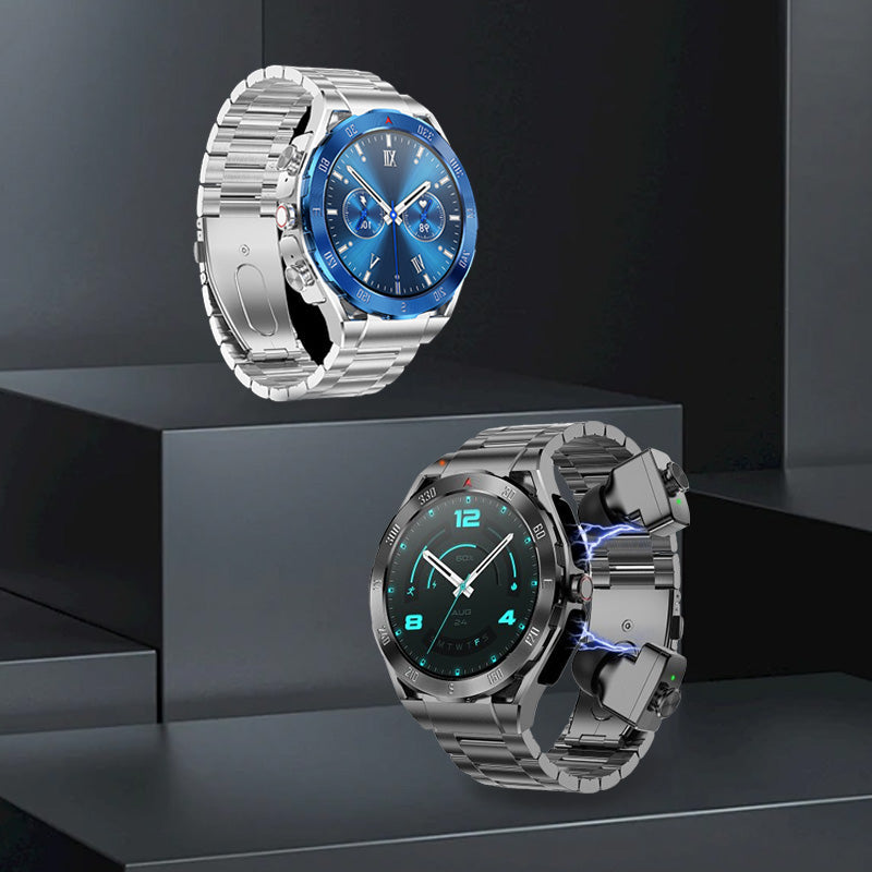 Multi-function Smartwatch - Watch & Earbuds 2-in-1